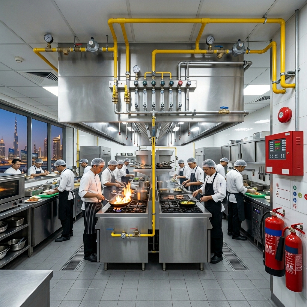 Restaurant Fire safety Installation