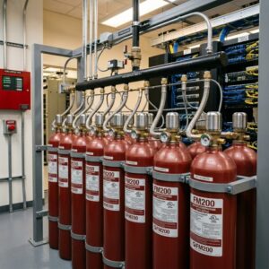 FM200 Fire Suppression System Installation