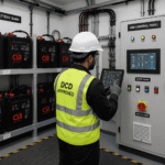 Fire Pump Testing During Annual AMC Inspection, Dubai