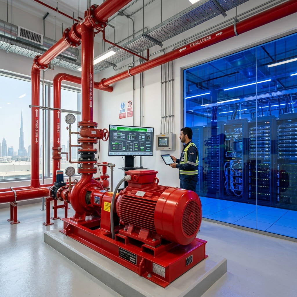 Data Centres & Server Rooms Fire Pump system
