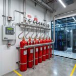 FM200 Clean Agent Cylinder Bank — Data Centre Protection, DIFC Dubai