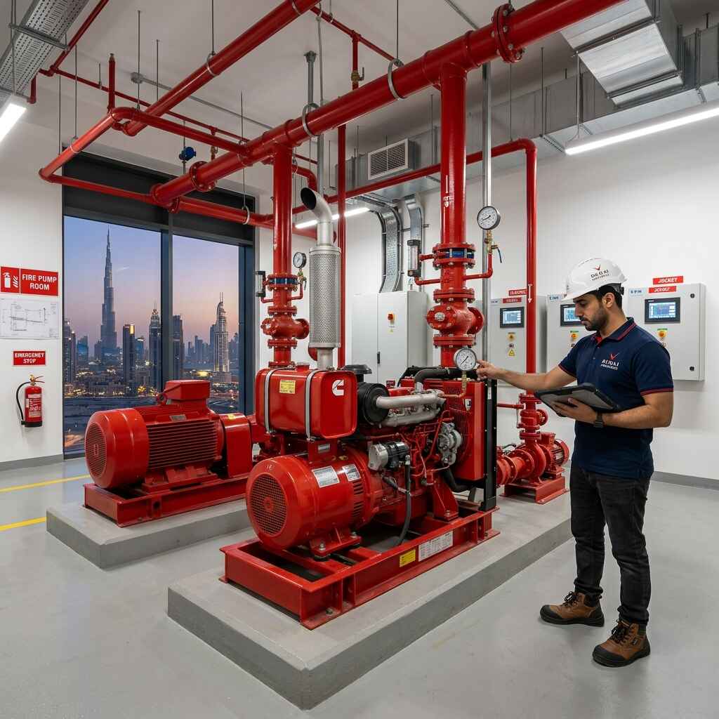 Fire_pump_room_inspection_Dubai_