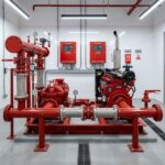 Fire pump room installation Dubai