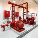 Fire pump room