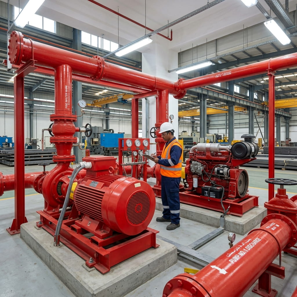 Industrial Facilities Fire Pump system