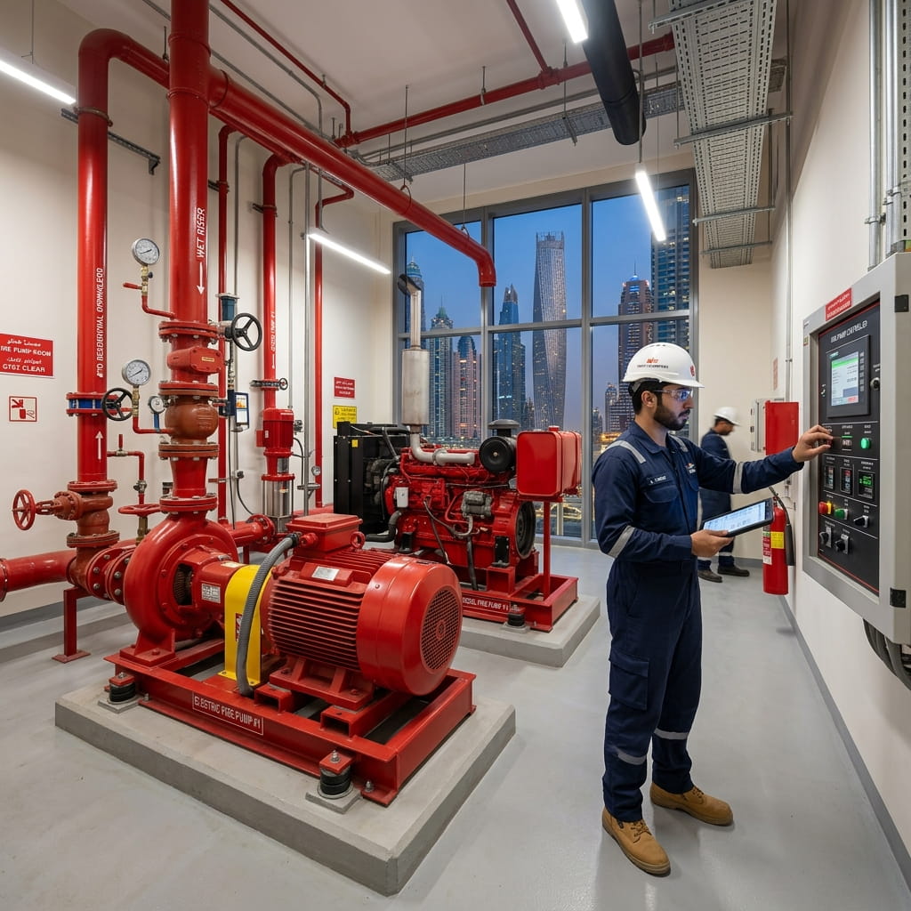 Residential & High-Rise Fire Pump system